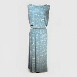 Vintage Coldwater Creek 100% Silk See Details P Sm 2pc Set Coastal Quiet Luxury